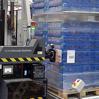 Labeling-pallet-food